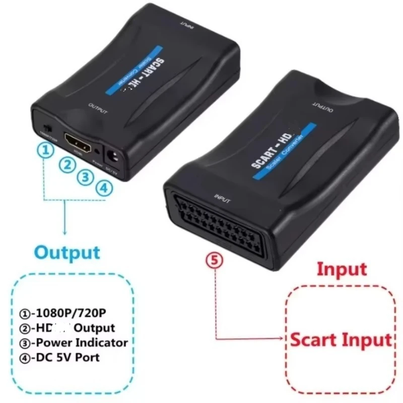 Convertitore da SCART a HD con - Scart To Hdmi recensione e prezzo