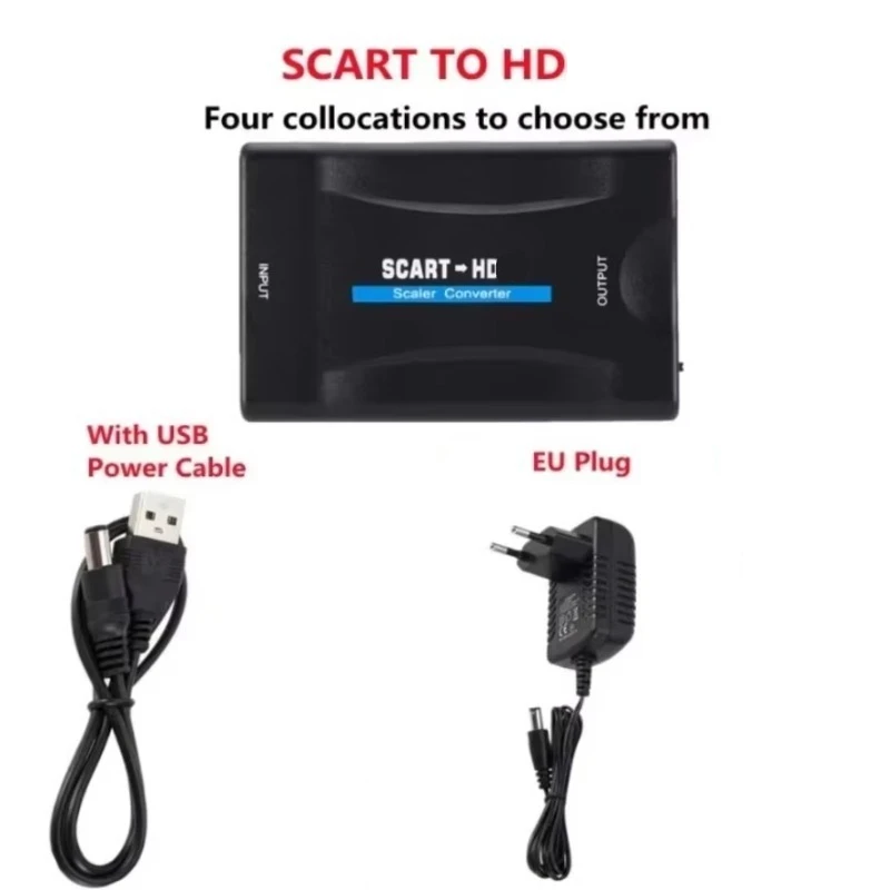 Convertitore da SCART a HD con - Scart To Hdmi recensione e prezzo
