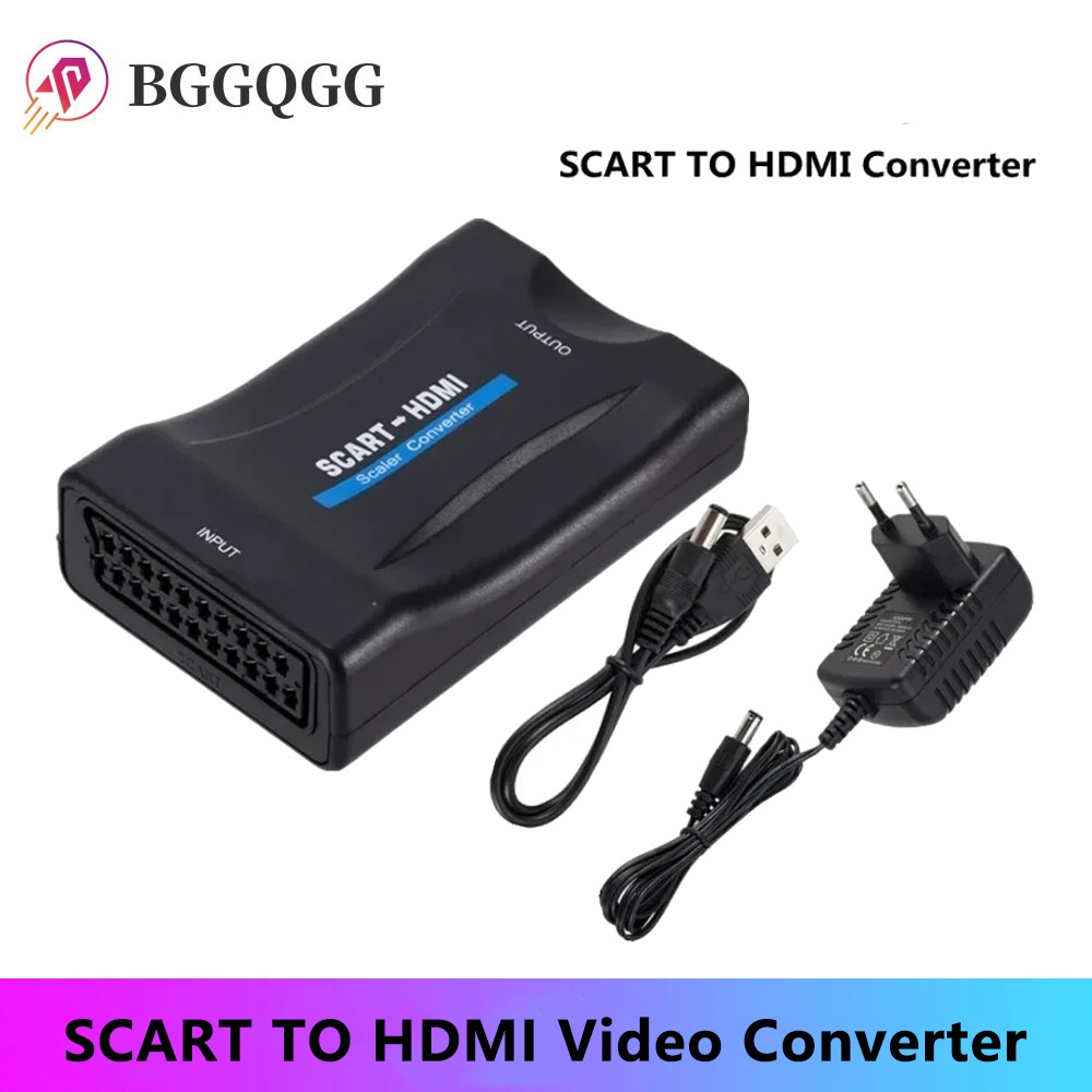 BGGQGG Adattatore convertitore - Scart To Hdmi recensione e prezzo