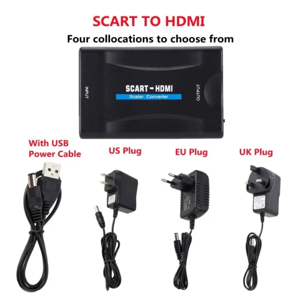 BGGQGG Adattatore convertitore - Scart To Hdmi recensione e prezzo